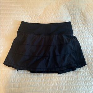lululemon Pace Rival Mid-Rise Skirt True Navy Size 0